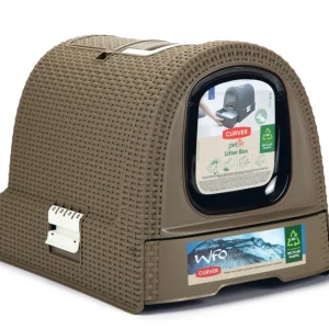 Curver kattenbak mokka