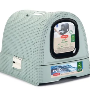 Curver kattenbak lichtblauw