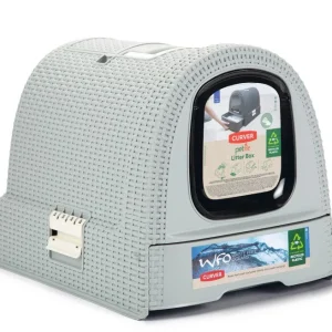 Curver kattenbak grijs