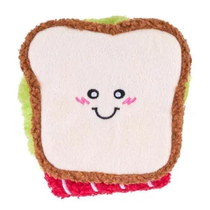 ZippyPaws hondenspeelgoed BLT sandwich 15 cm