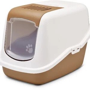 Kattentoilet Nestor bruin