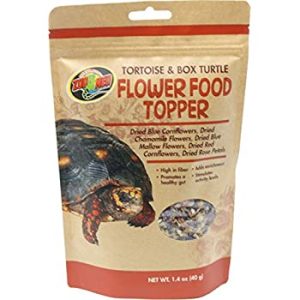 Zoo Med Tortoise & Box Turtle Flower Food Topper 40gr