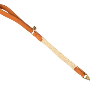 Fantail leiband lichtbruin kort 60cm