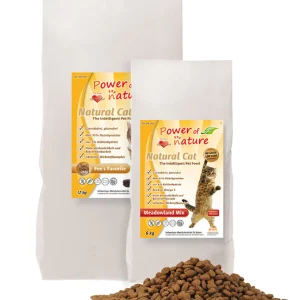 12 kg Power of Nature Natural Cat Fees Favorite + 6 kg Meadowland Mix kattenvoer droogvoer