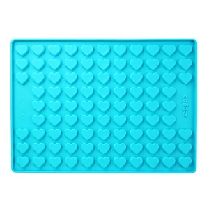 Collory Siliconen Bakmat hondenkoekjes hartjes  1,5 en 2,6 cm