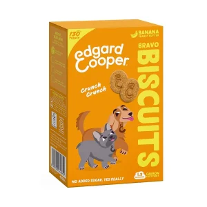 Edgard & Cooper Bravo Biscuits – Banaan & Pindakaas