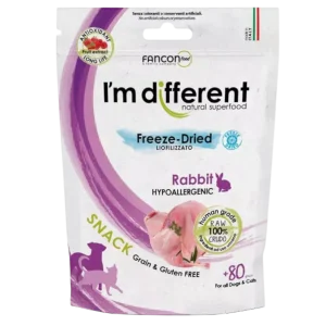 I’m Different konijn trainingssnacks gevriesdroogd 40 gram