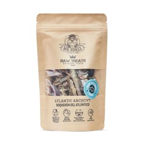 Mr. Bones Raw Treats – 100% Atlantische Ansjovis