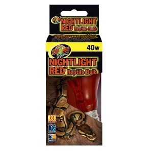 Zoo Med Nightlight Red Reptile Bulb 40W