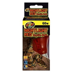 Zoo Med Nightlight Red Reptile Bulb 60W