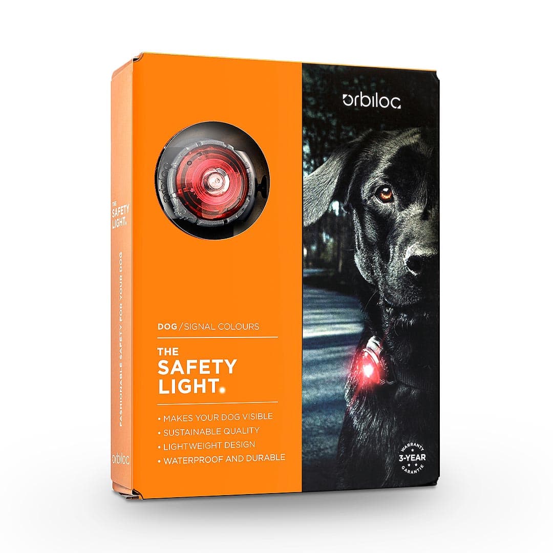 Orbiloc Dog Dual Veiligheidslampje – Rood - Afbeelding 3