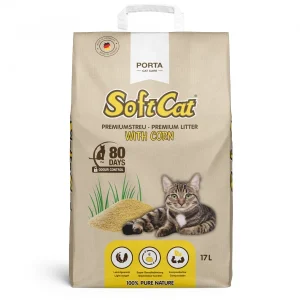 Porta SoftCat Corn Natuurlijke Kattenbakvulling
