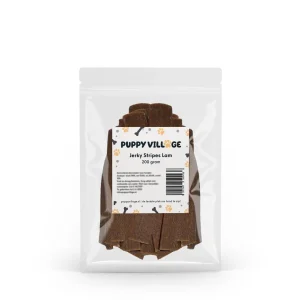 Puppy Village Jerky Stripes – Lam (200 gr.)