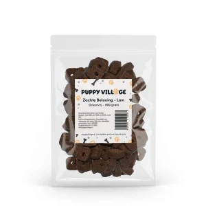 Puppy Village Zachte Beloning – Lam (Graanvrij, 500 gr.)