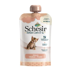 Schesir Baby Kitten Care 0-6 Cream In 150g Pouch