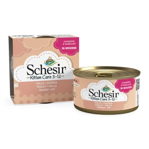 Schesir Baby Kitten Care 3-12 In Mousse