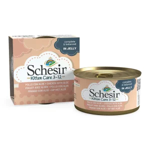 Schesir Baby Kitten Care 3-12 In Jelly 85g Can