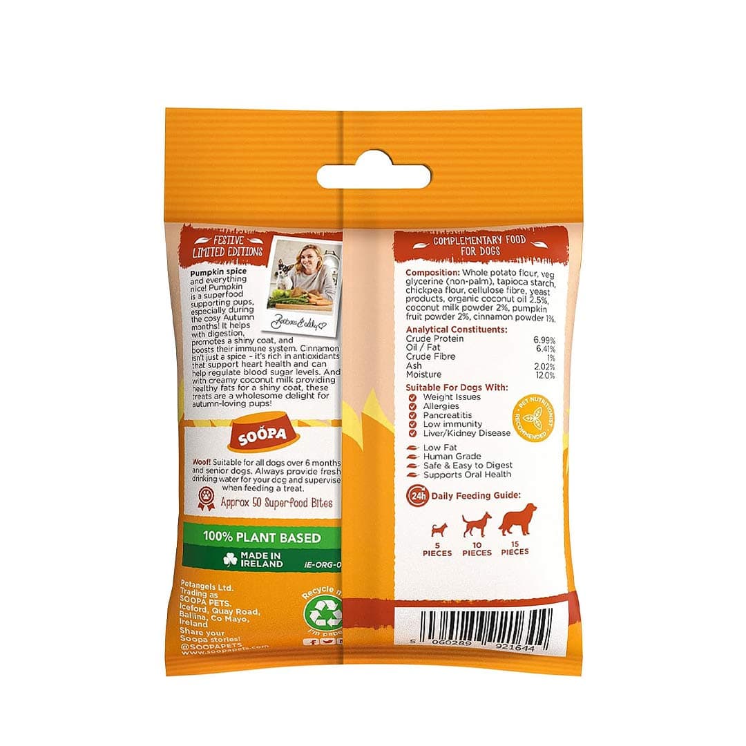 Soopa Healthy Bites – Pumpkin Spiced Latte - Afbeelding 3