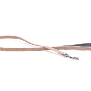 Hondenleiband Balacron kunstleer roze