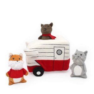 ZippyPaws Zippy Burrow – Retro Camper