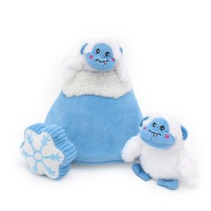 ZippyPaws Holiday Burrow – Yeti Mountain