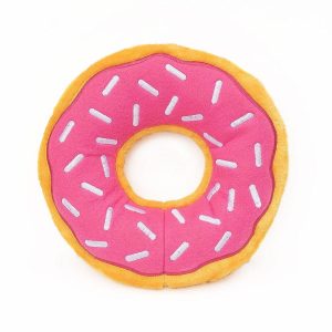 ZippyPaws Jumbo Donutz – Strawberry