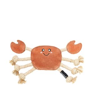 ZippyPaws ecoZippy Suede and Rope Buddies – Crab