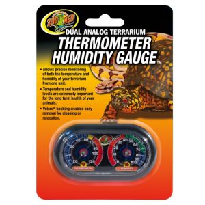 Zoo Med Economy Dual Analog Therm/Humid Gauge