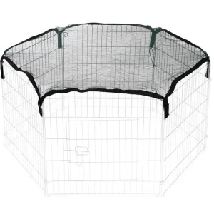 Afdeknet voor konijnenren diameter 110cm