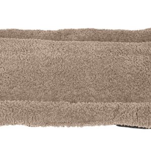 AB curl plush benchkussen beige