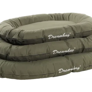 Kussen Dreambay ovaal olijfgroen