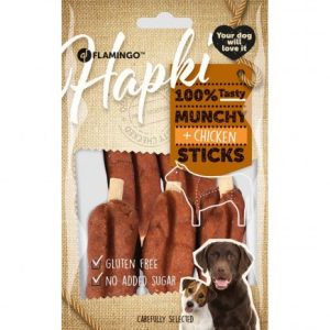 Hapki munchy sticks met kip 5stuks