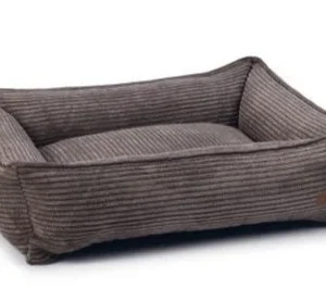Hondenmand ribbed grijs