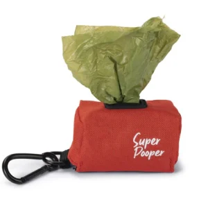 Poepzakhouder limpa rood