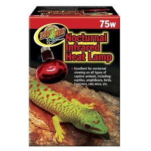 Zoo Med Nocturnal Infrared Heat Lamp 75W