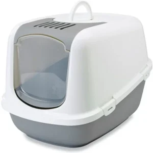 Kattentoilet Nestor jumbo grijs