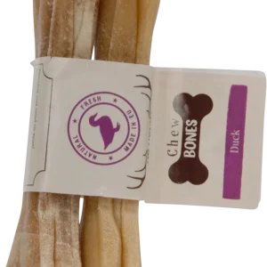 All Nature Kauwbot eend en appel 2stuks 12cm