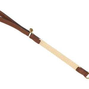 Fantail leiband donkerbruin kort 60cm