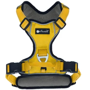 Petlando harnas outdoor geel