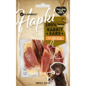 Hapki rabbit ear with chicken 85gr