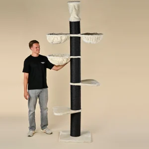 Krabpaal Maine Coon Tower Blackline Plus (Crème) 255-275 cm