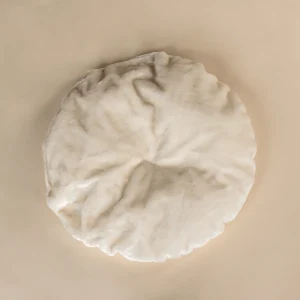 Crèmekleurig Kussen, voor 60 cm Ronde Zetel