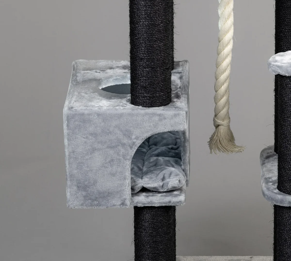 Speelhuis Kussen Lichtgrijs kleurig, Kili & Catdream 52 x 37 x 30 cm - Afbeelding 7