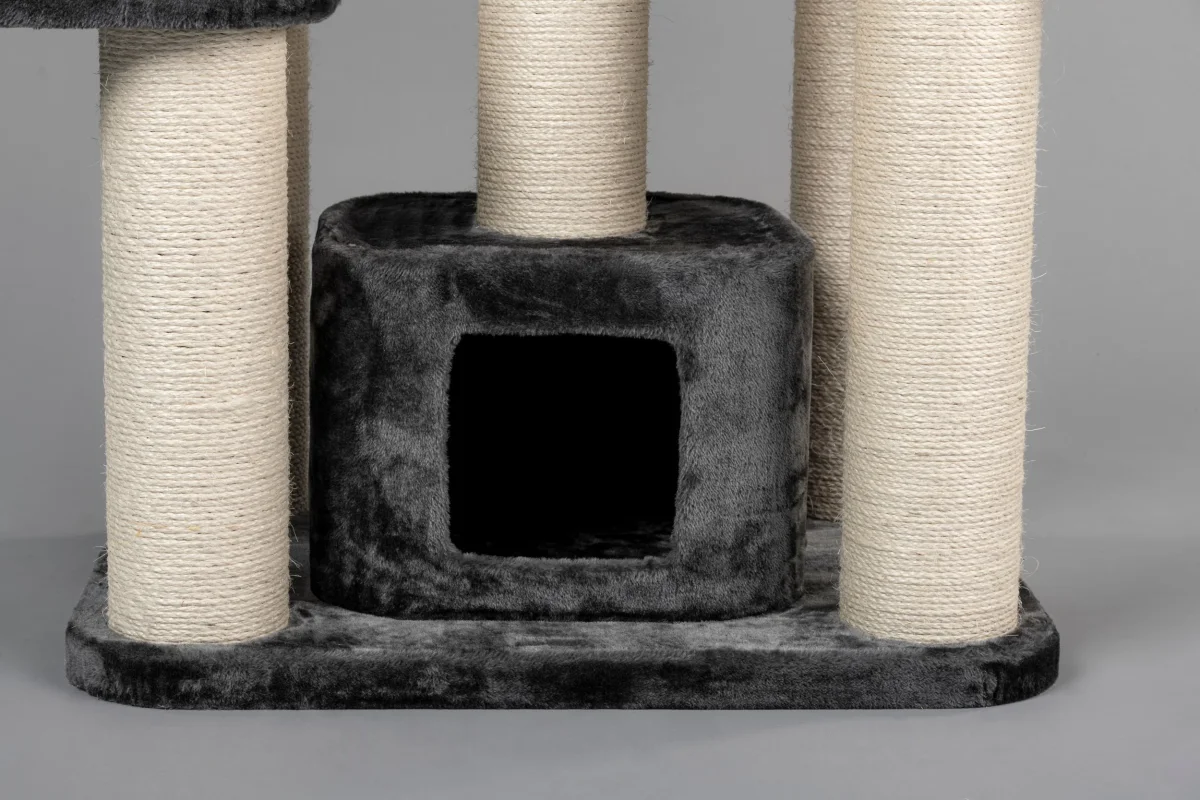 Speelhuis Donkergrijs kleurig, Rex & Fantasy 40 x 40 x 30 cm (incl. Kussen) - Afbeelding 8