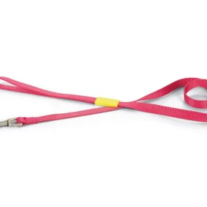 Nylon looplijn uni roze