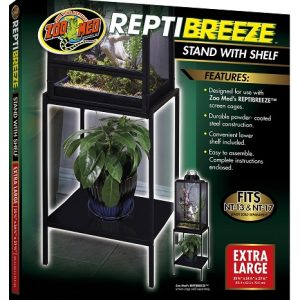 Zoo Med ReptiBreeze Stand with Shelf for NT-13