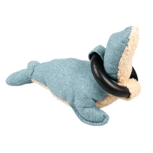 Zeehond met rubber ring